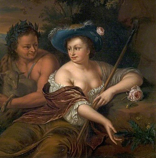 Pan and Flora, , Willem van Mieris