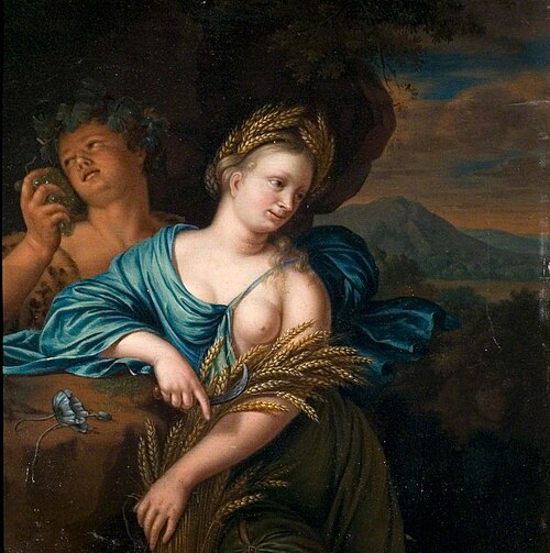 Bacchus and Ceres, , Willem van Mieris