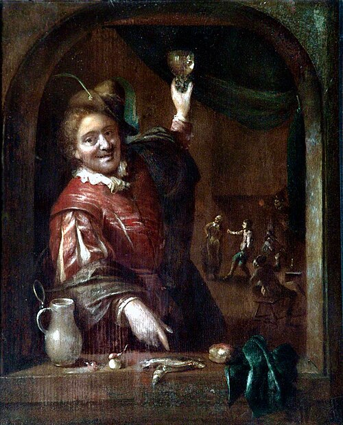 The Toast, , Willem van Mieris