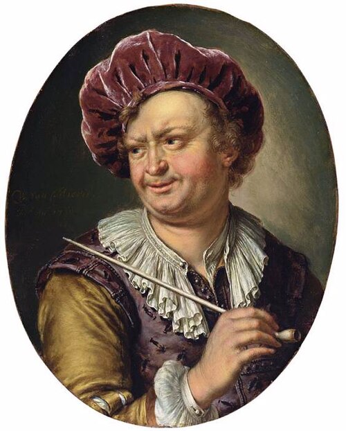Man with Pipe, 1710, Willem van Mieris
