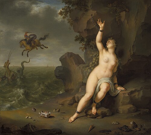 Perseus and Andromeda, 1710, Willem van Mieris