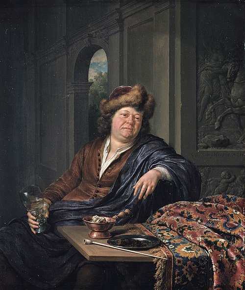 The Drinker, 1706, Willem van Mieris