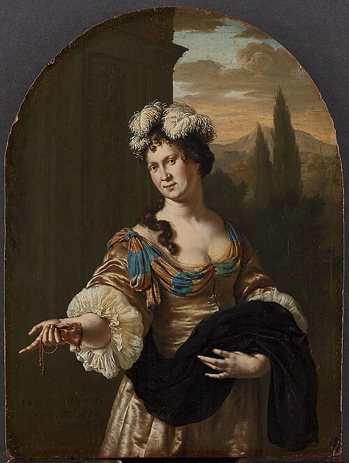 Dirne (Hochmut), 1684, Willem van Mieris
