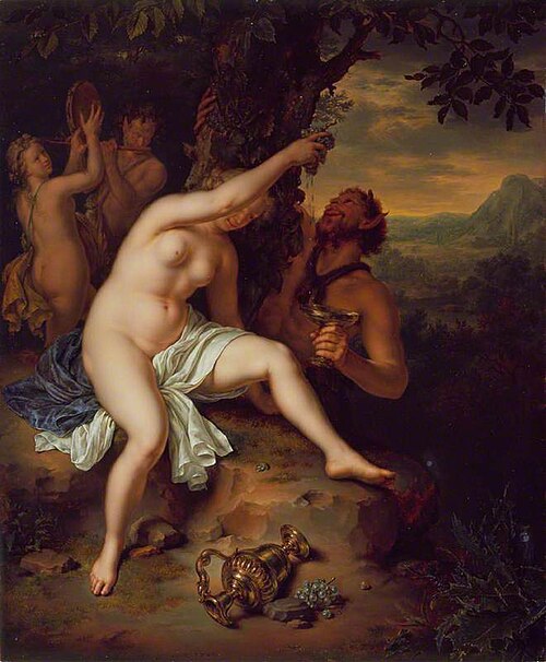 Bacchanalian Scene, 1709, Willem van Mieris