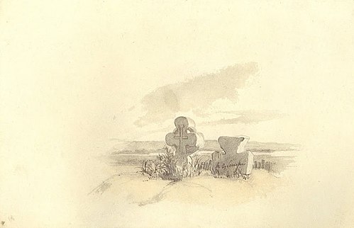 Кам'яні хрести в Суботові (Шевченко), 1845, Taras Shevchenko