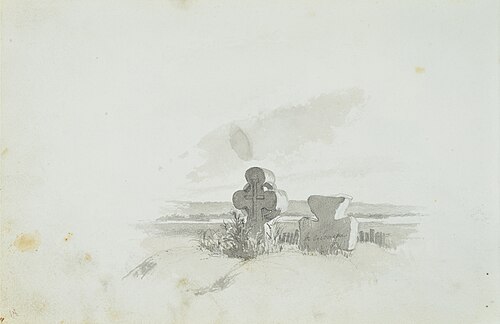 Кам’яні хрести в Суботові, 1845, Taras Shevchenko