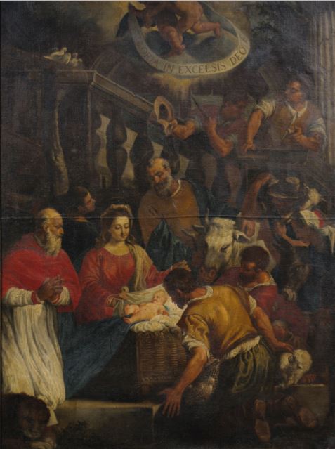 L’Adoration des bergers, 1622, Leandro Bassano