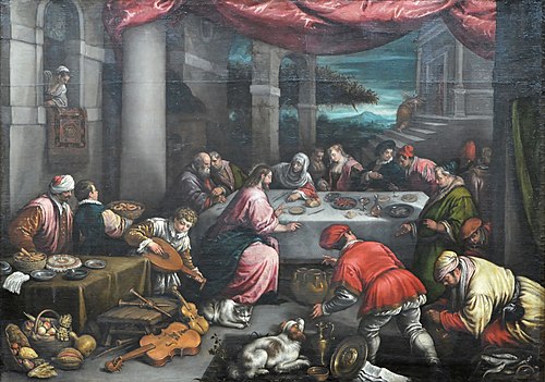 Les Noces de Cana, 1600, Leandro Bassano