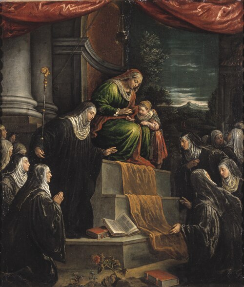 St Anne and the Infant St Mary, , Leandro Bassano