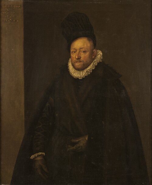 Portrait d'un homme, , Leandro Bassano