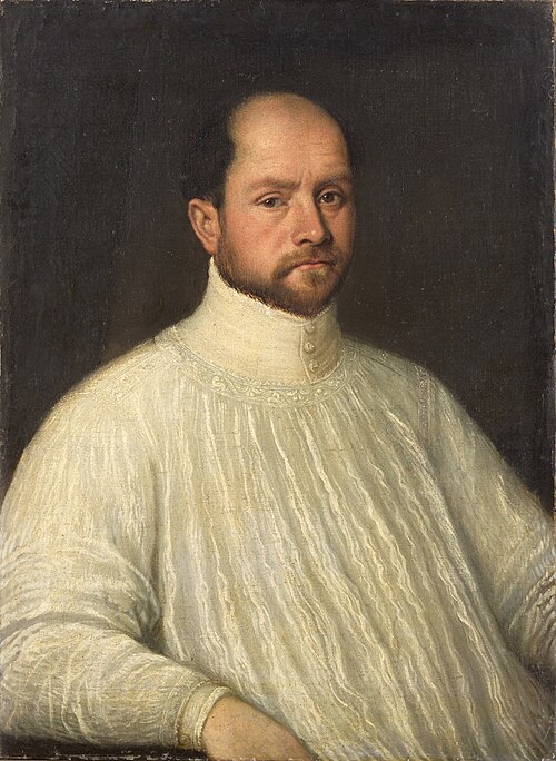 Portrait of a Premonstratensian, 1605, Leandro Bassano