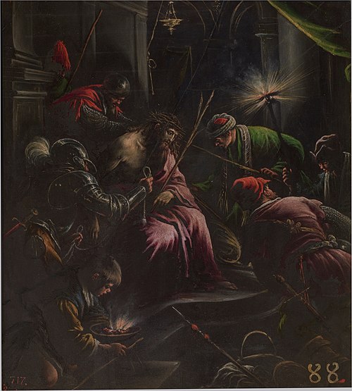 The Crowning with Thorns, 1590, Leandro Bassano