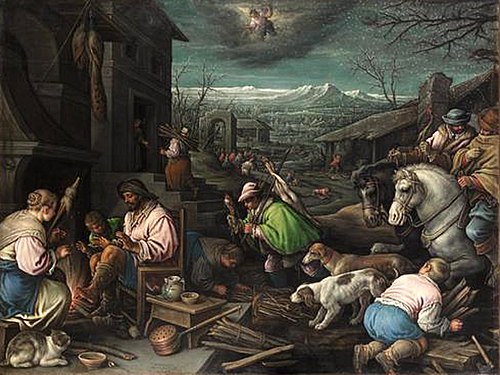 January, 1590, Leandro Bassano