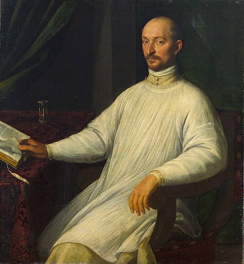 Bildnis eines Prämonstratensers, 1600, Leandro Bassano