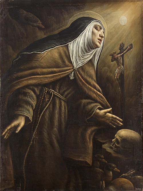 Saint Clara, 1590, Leandro Bassano