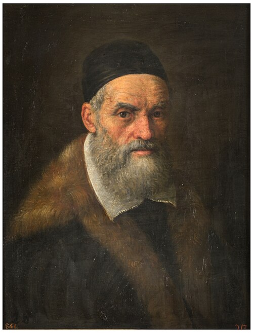 Portrait of Jacopo Bassano, 1601, Leandro Bassano