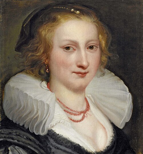 Portrait of a woman, 1650, Jan van den Hoecke