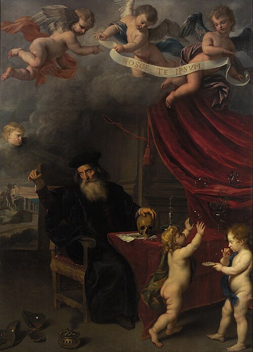 Allegory of transience, 1638, Jan van den Hoecke