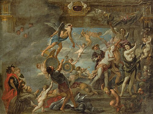 Triumph of Time, 1650, Jan van den Hoecke