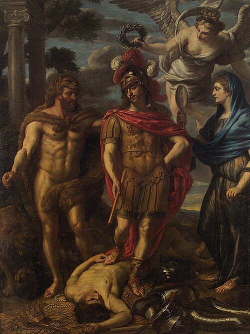 Virtue Overcoming Avarice, 1637, Jan van den Hoecke