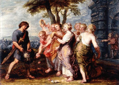 The Triumph of David, 1635, Jan van den Hoecke
