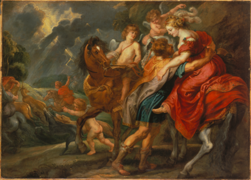 Dido and Aeneas, 1632, Jan van den Hoecke