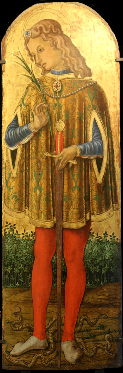 Saint Julien de Rimini ?, 1491, Vittorio Crivelli
