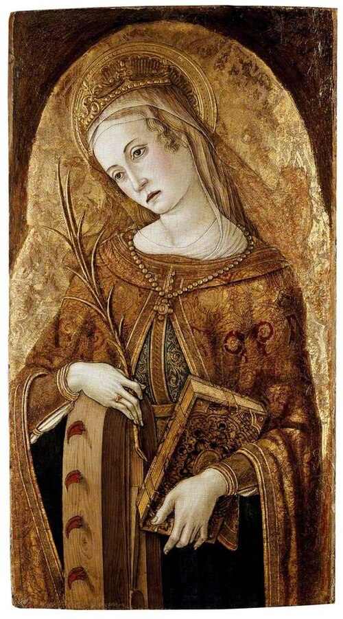 St Catherine of Alexandria, , Vittorio Crivelli