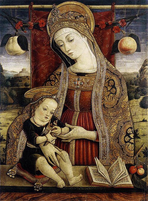 Vierge à l'Enfant, 1481, Vittorio Crivelli