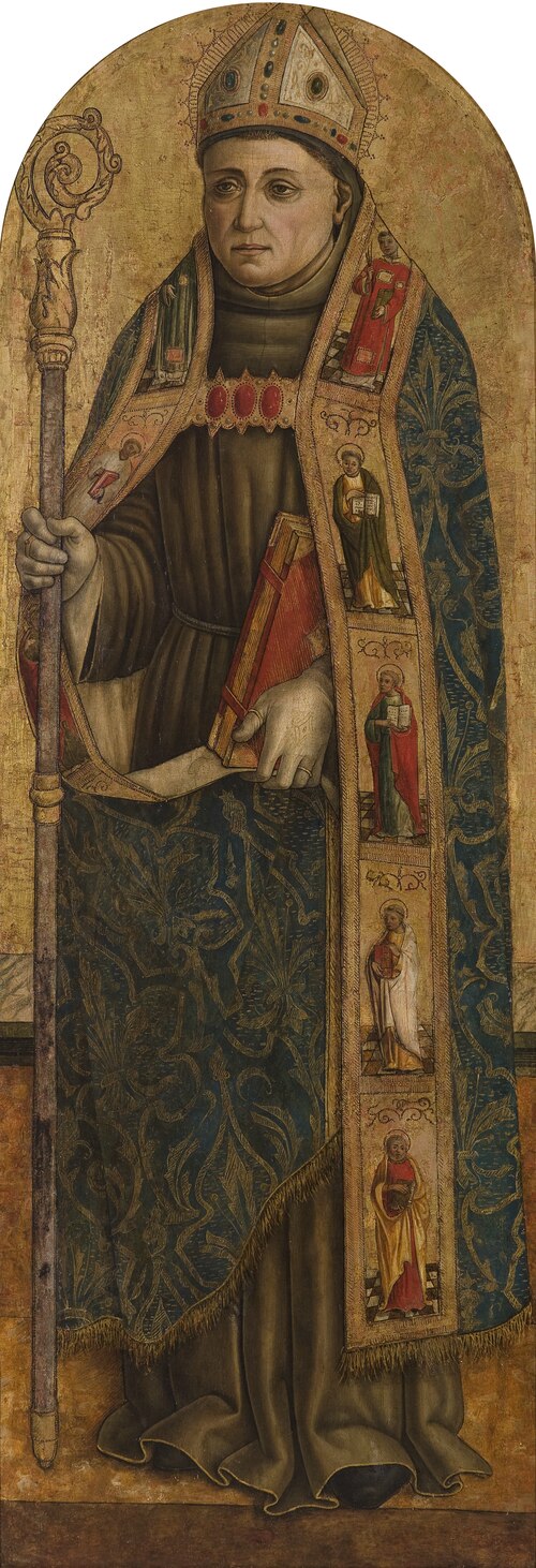 St. Louis of Toulouse, 1497, Vittorio Crivelli