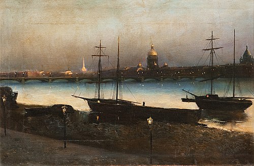 St.Petersburg at night, , Nikolaï Doubovskoï