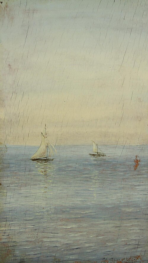 Sailboats at Sea, , Nikolaï Doubovskoï