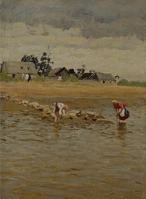 Huts on the seafront, 1899, Nikolaï Doubovskoï
