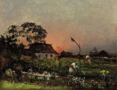 On the farm, 1892, Nikolaï Doubovskoï
