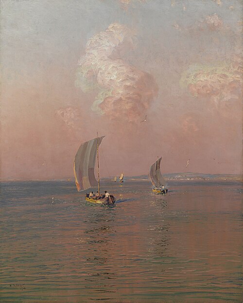 Evening falls, 1916, Nikolaï Doubovskoï