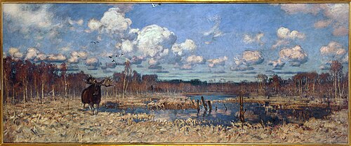 Elk, 1899, Julian Fałat