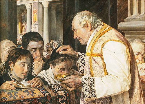 Ash Wednesday, 1881, Julian Fałat