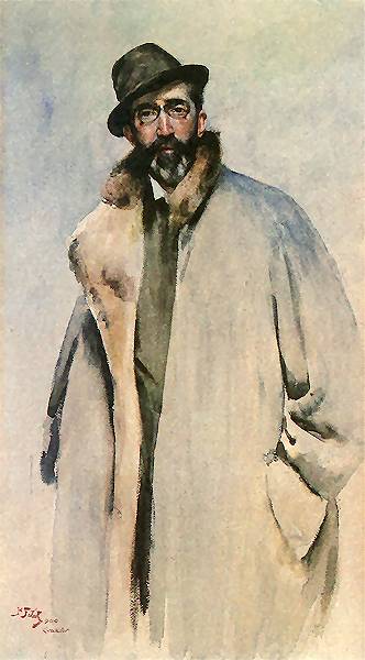 Portrait of Antoni Wodzicki., 1900, Julian Fałat