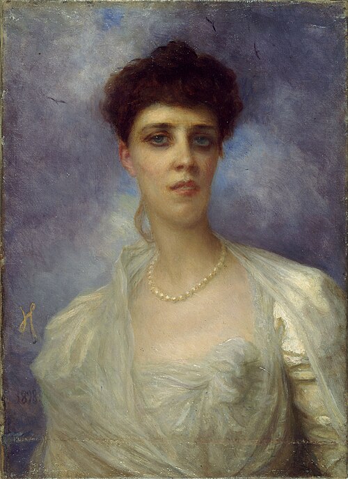Portrait de Marie-Thérèse de Ségur, comtesse de Guerne (1859-1933), 1898, Ernest Hébert