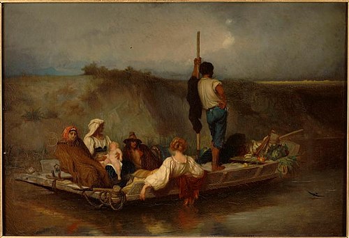 La Malaria, 1850, Ernest Hébert