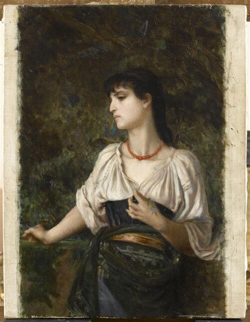 Bibiana (Ne m'oubliez-pas), 1891, Ernest Hébert
