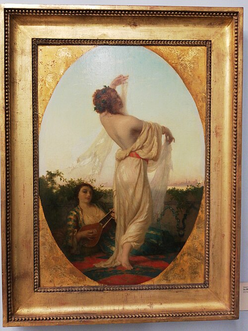 Danse orientale, 1846, Ernest Hébert