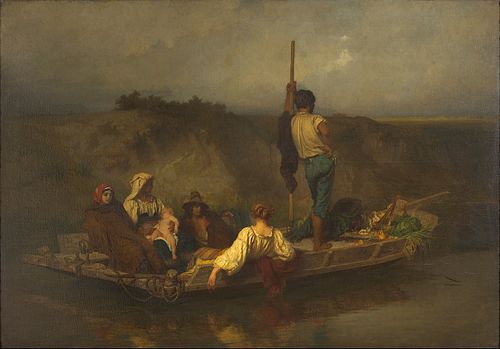 La Mal'aria, 1848, Ernest Hébert