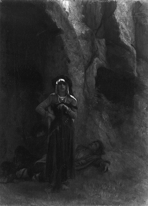 On Guard, 1865, Ernest Hébert