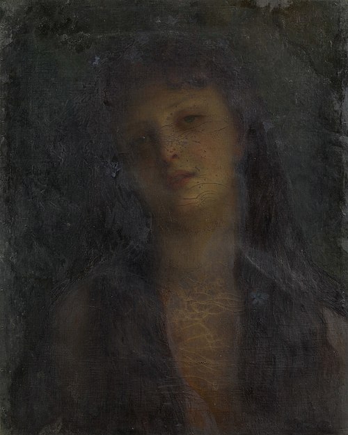 Ophelia, 1887, Ernest Hébert