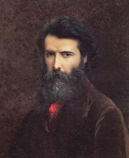 Autoportrait à la cravate rouge, 1870, Ernest Hébert