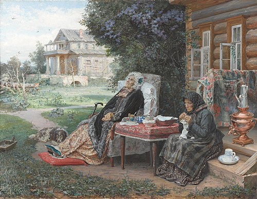 All in the past, 1889, Vassily Maximov