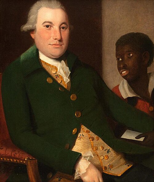 Gentleman with Attendant, 1786, Ralph Earl
