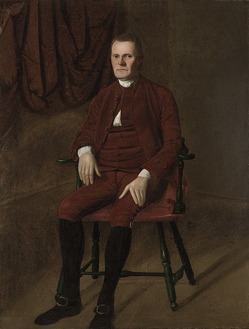 Roger Sherman (1721–1793, M.A. [Hon.] 1768), 1775, Ralph Earl