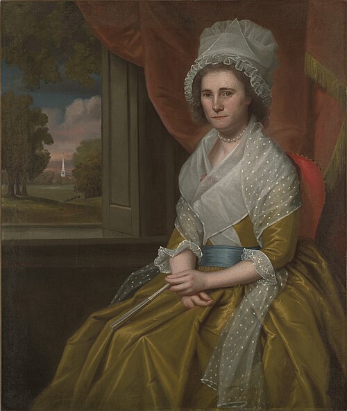Mrs. John Davenport (Mary Sylvester Welles) (1754-1847), 1794, Ralph Earl